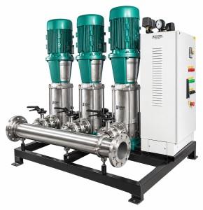 Three-Pump Stainless Steel Packaged Booster Sets