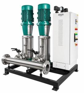 Two-Pump Stainless Steel Packaged Booster Sets